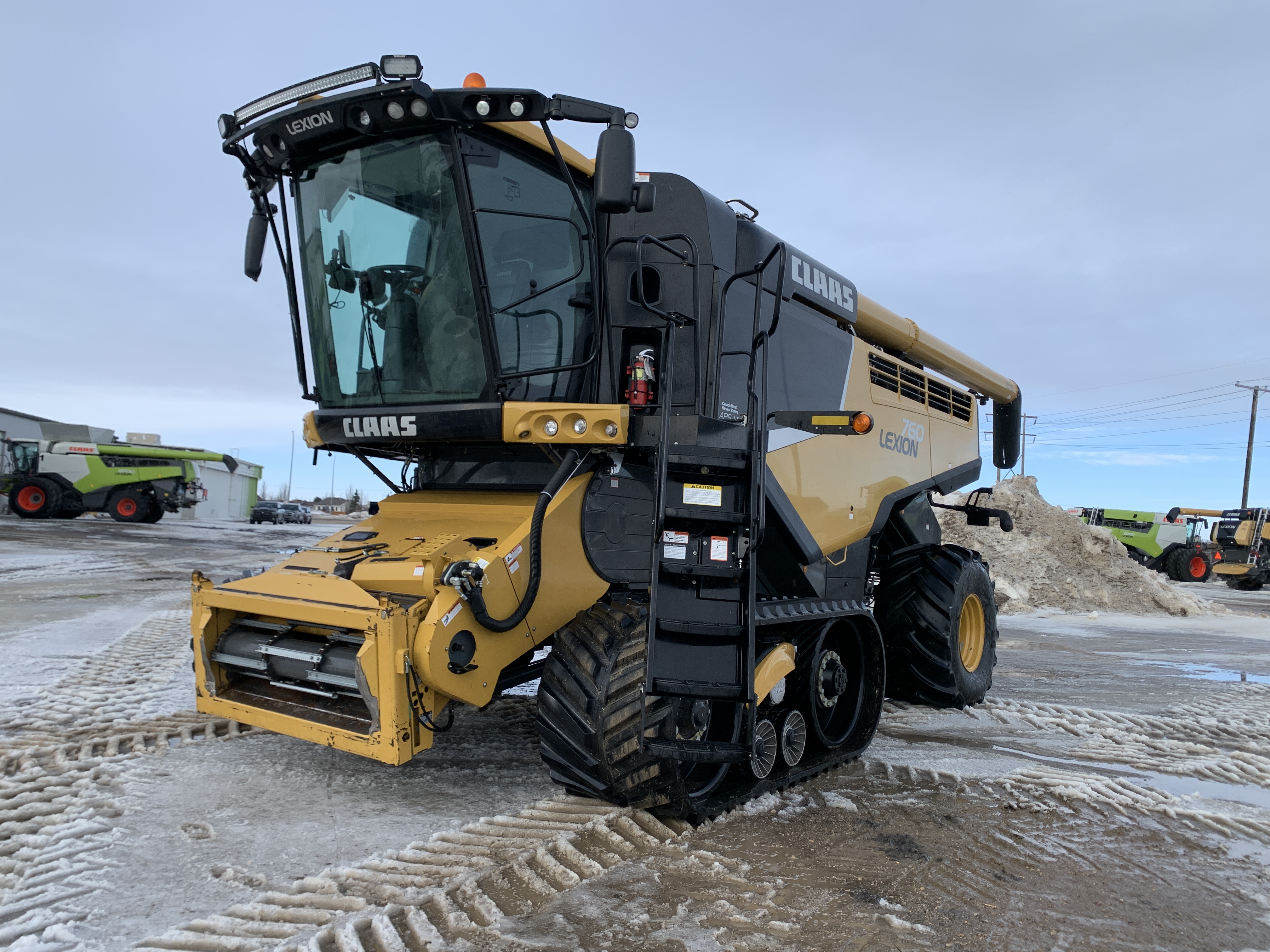 2018 CLAAS 760TT Combine