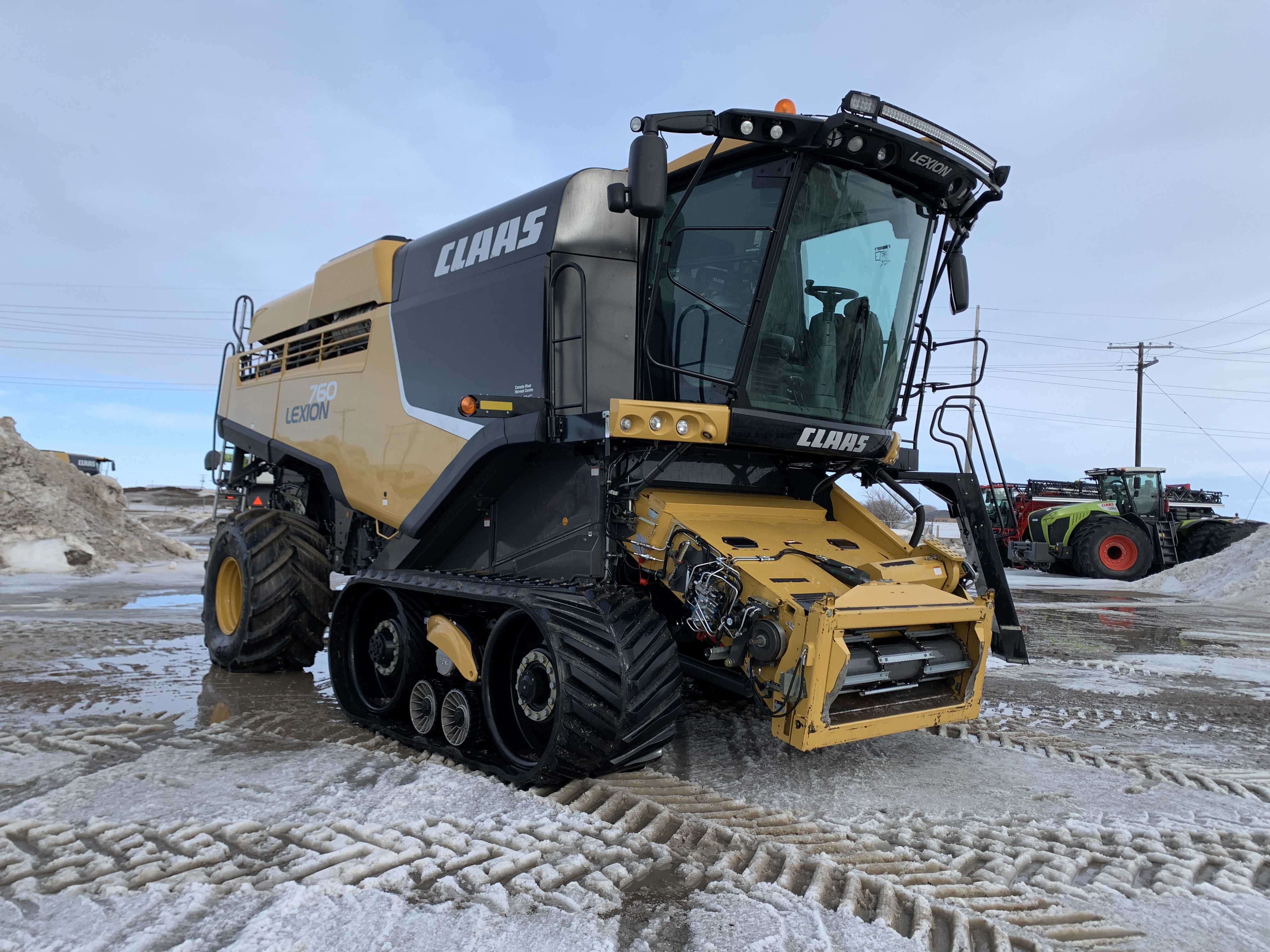 2018 CLAAS 760TT Combine