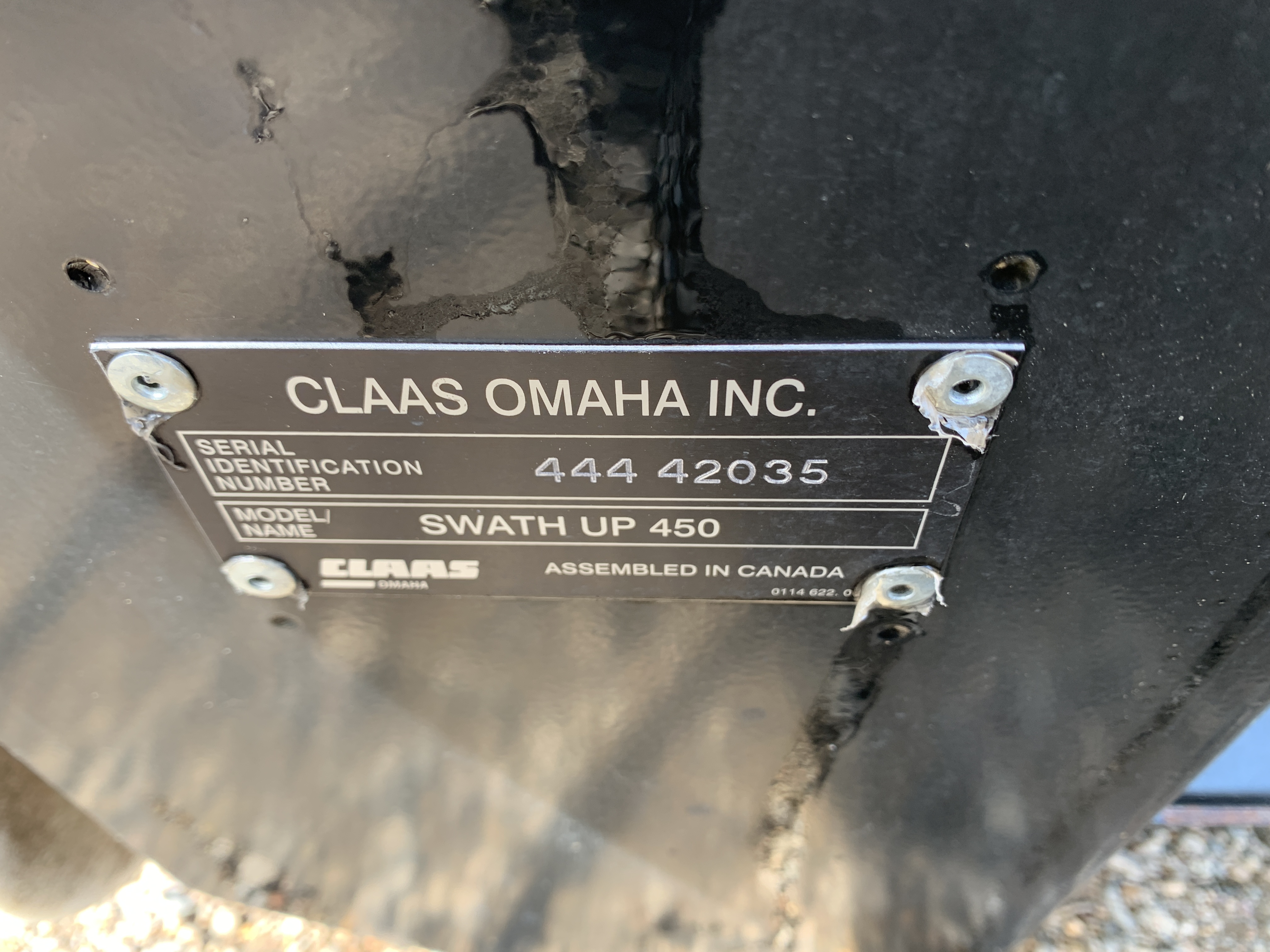 2020 CLAAS 450 Header Pickup