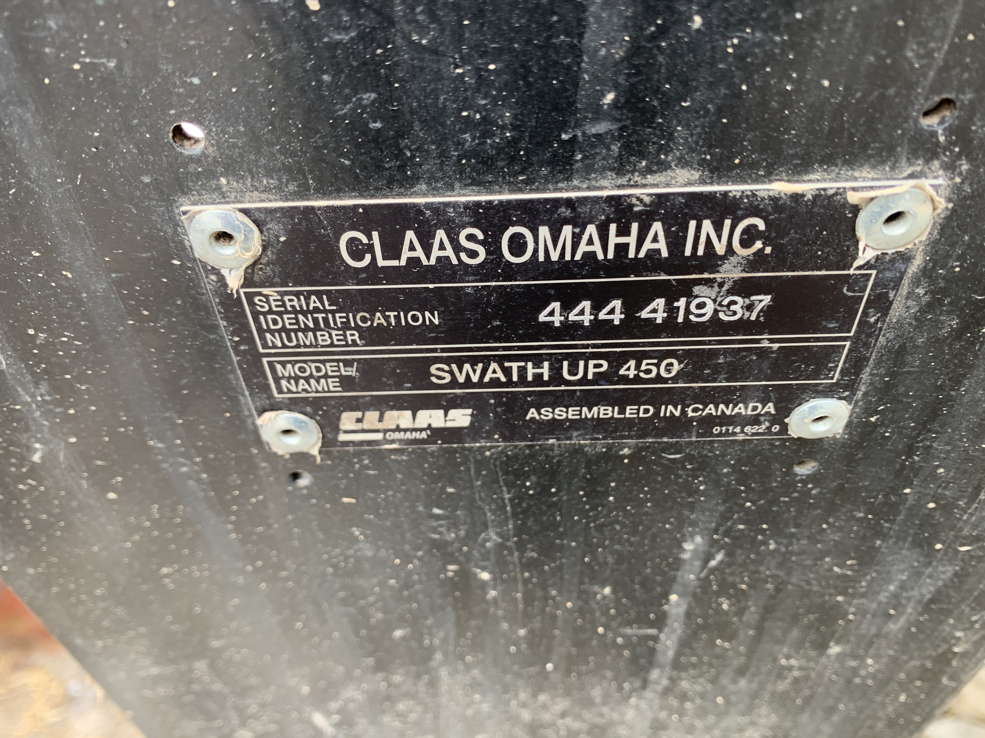 2020 CLAAS 450 Header Pickup
