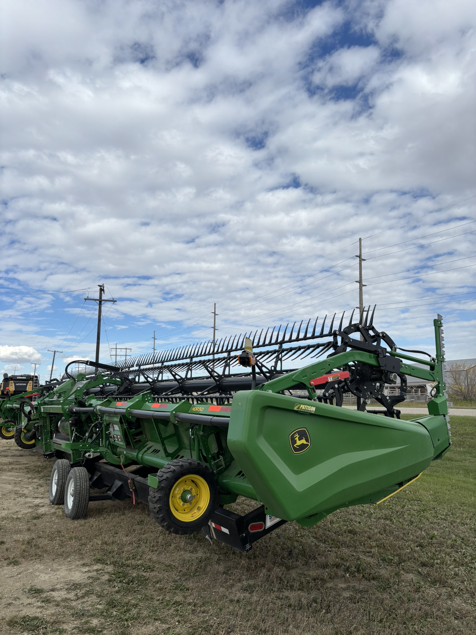 2025 John Deere HDR 50 Header Draper Flex