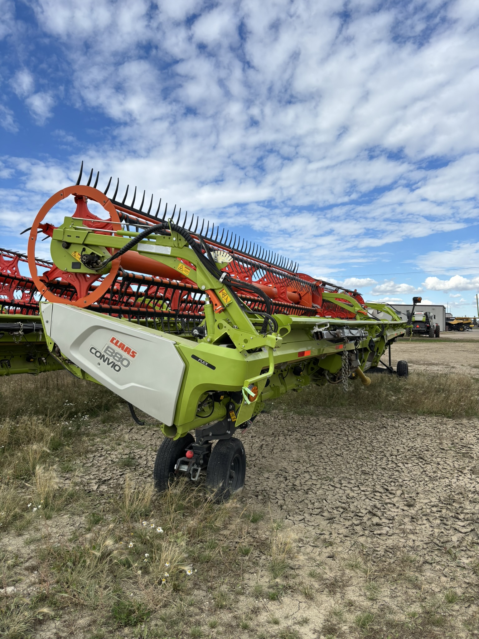2022 CLAAS Convio Flex 1380 Header Draper Flex