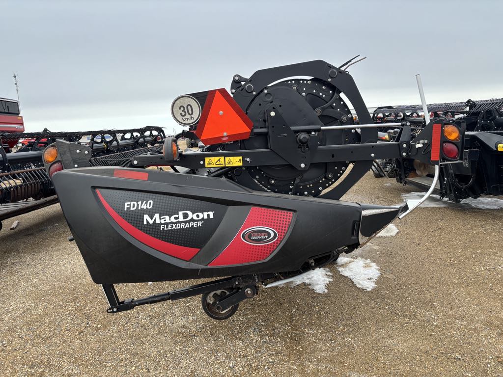 2021 MacDon FD140 SKD Header Draper Flex
