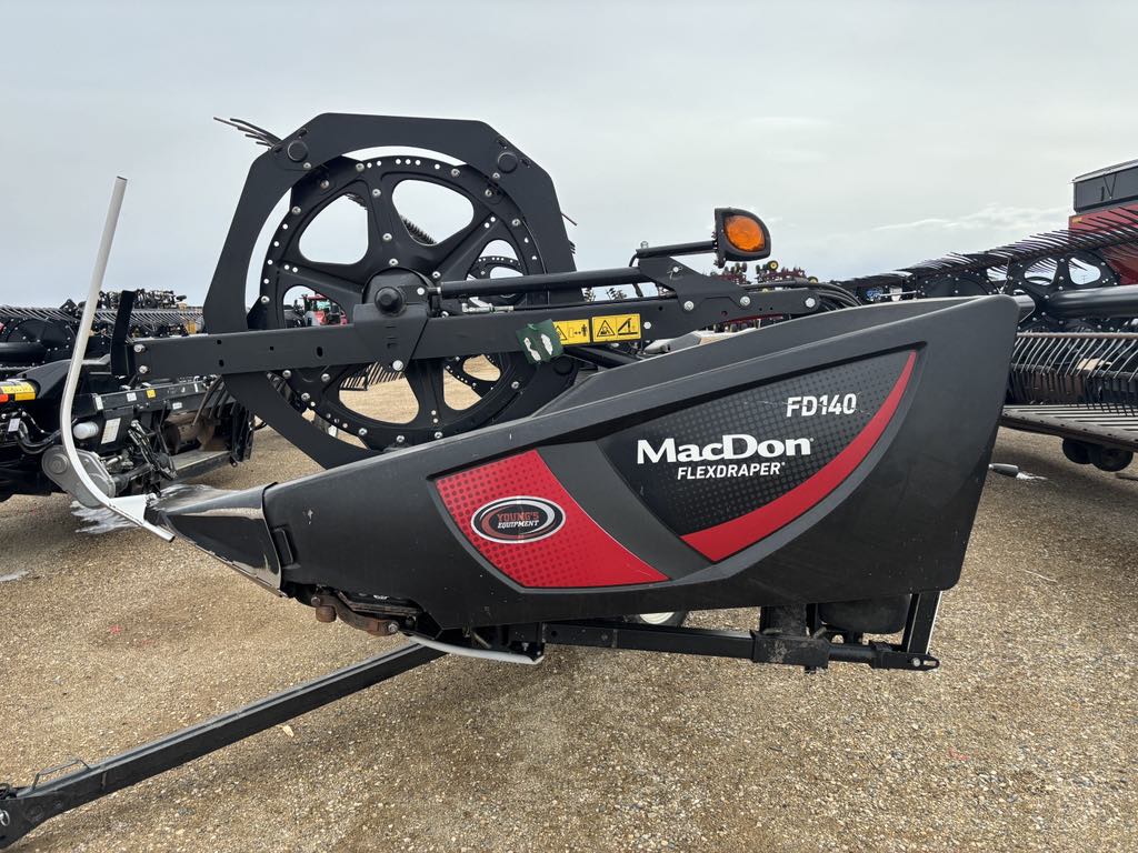 2021 MacDon FD140 SKD Header Draper Flex