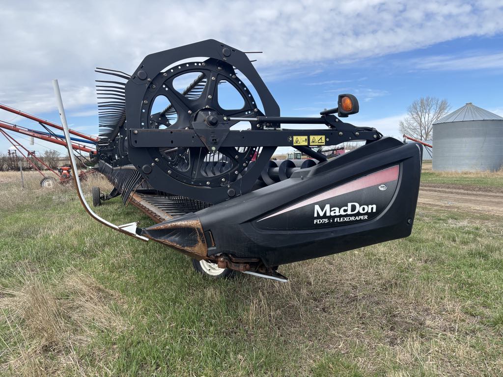 2013 MacDon FD75-40 SKD Header Draper Flex