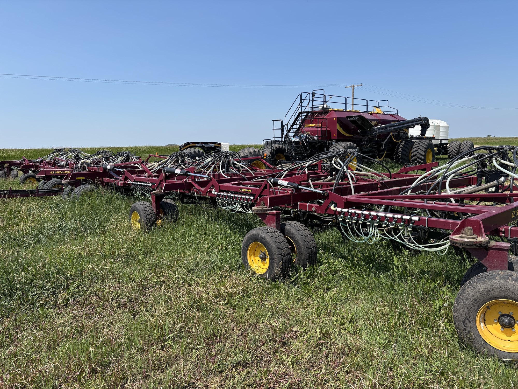 2017 Seed Hawk 8412 & 980 Air Drill