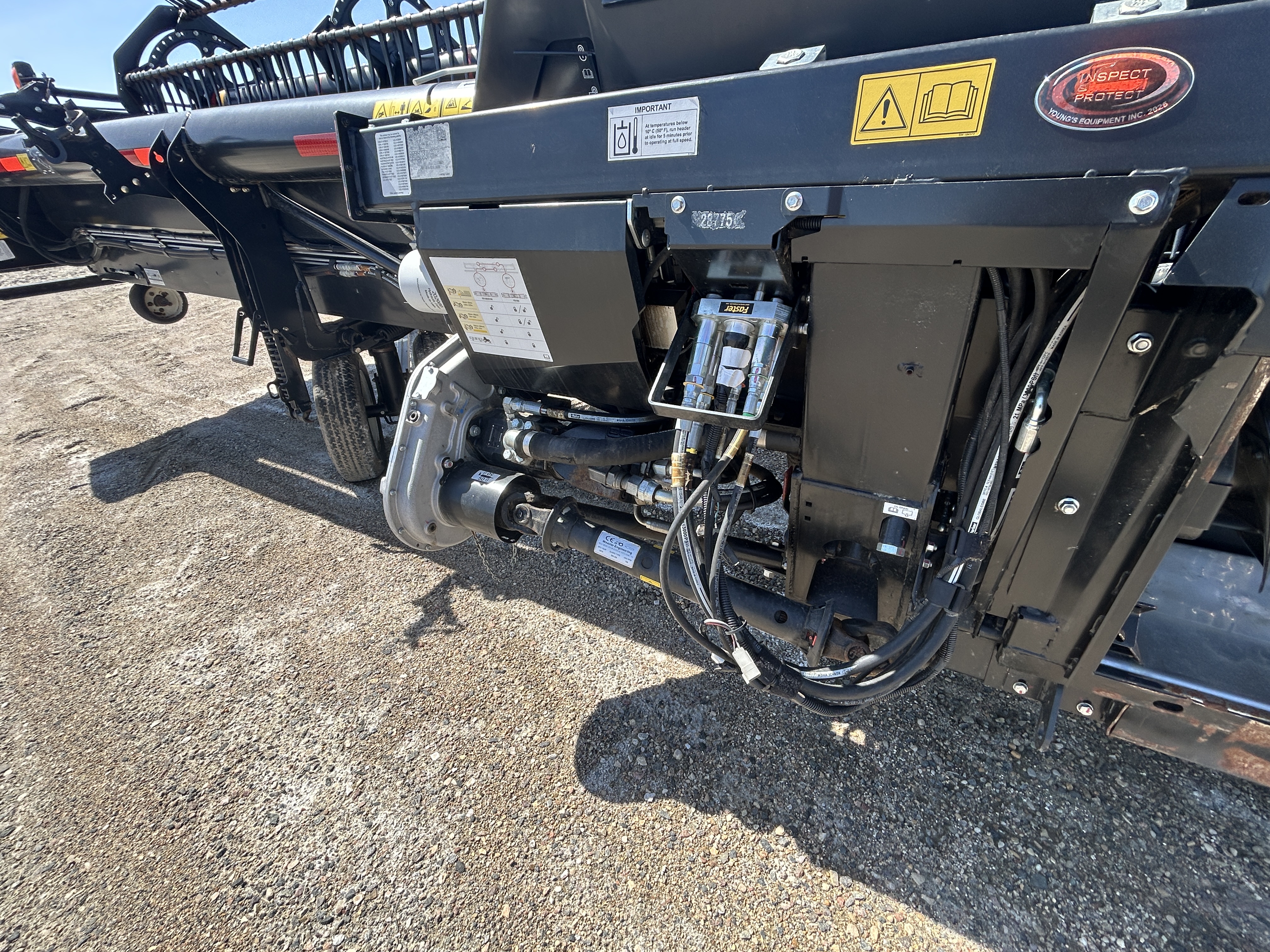 2018 MacDon FD140 Header Draper Flex
