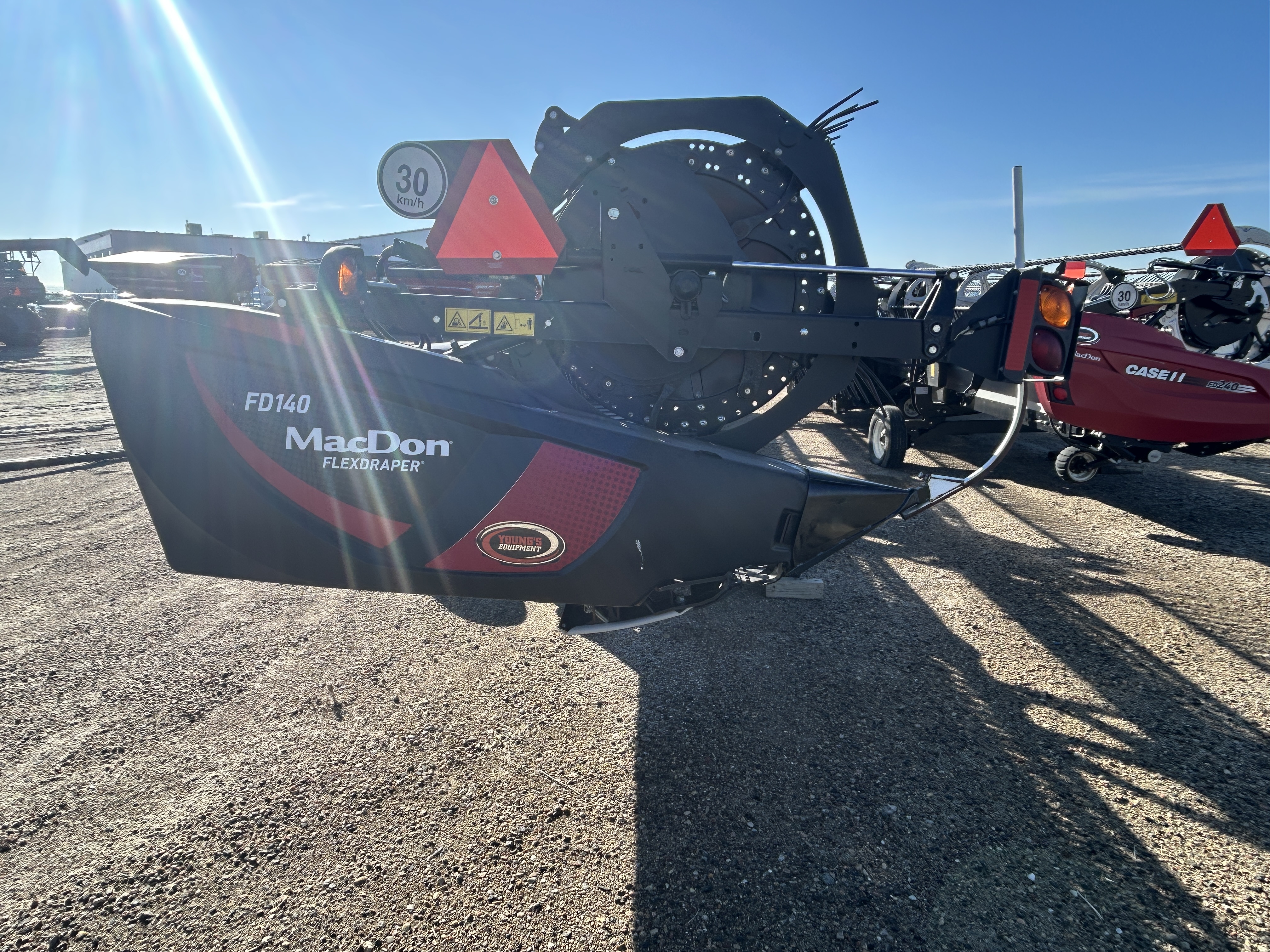 2021 MacDon FD140 Header Draper Flex