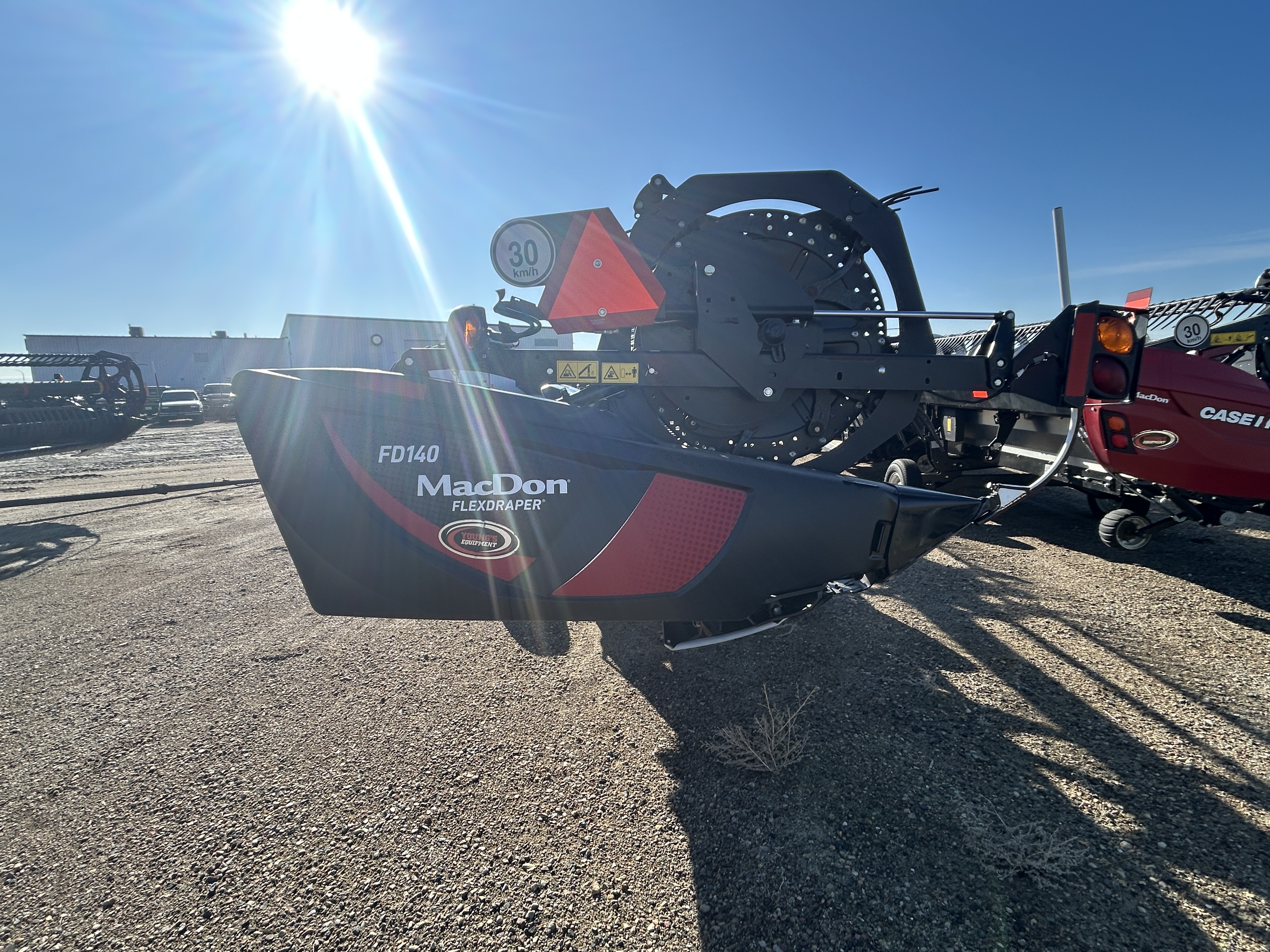 2021 MacDon FD140 Header Draper Flex