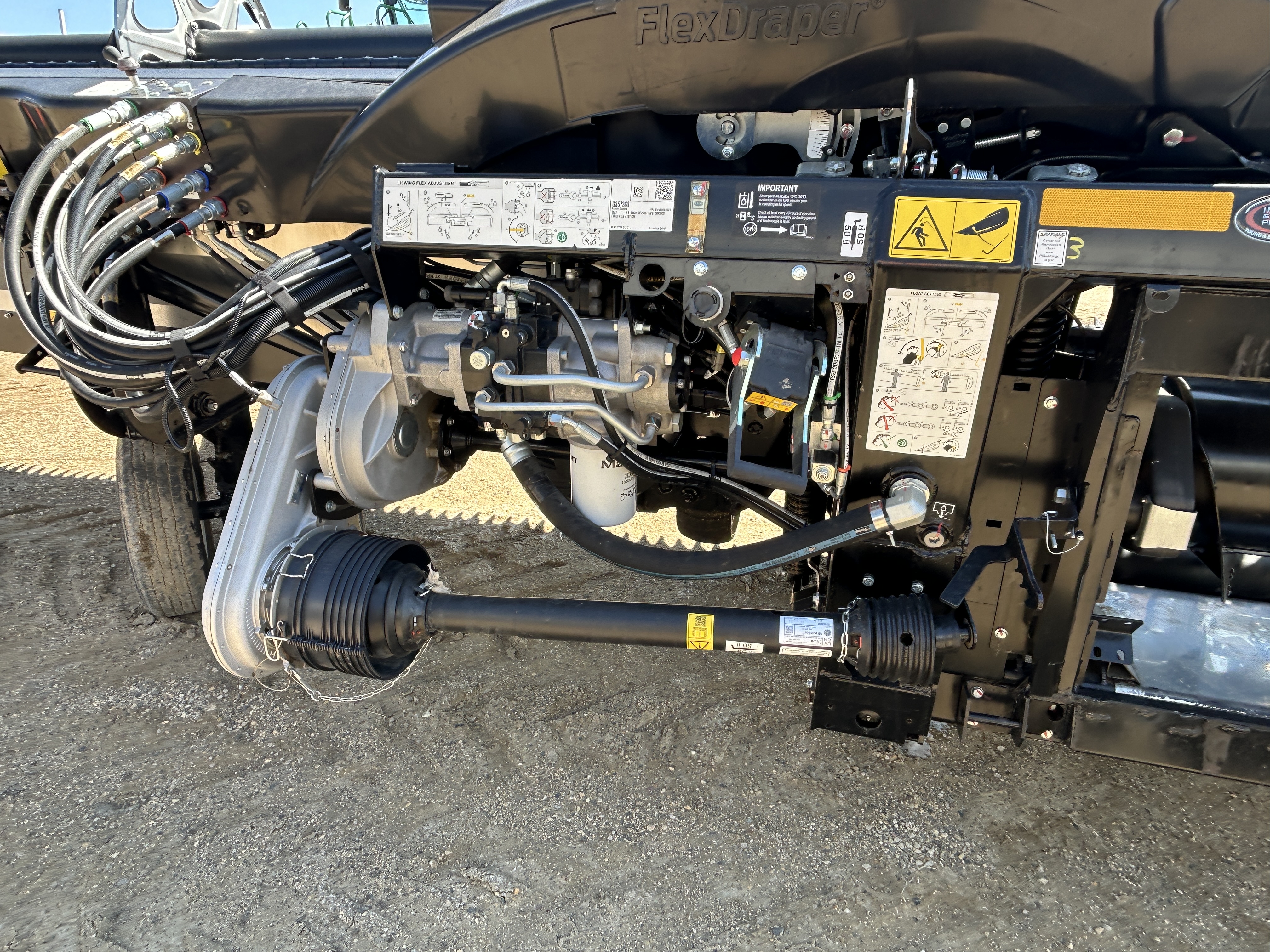 2023 MacDon FD240 Header Draper Flex