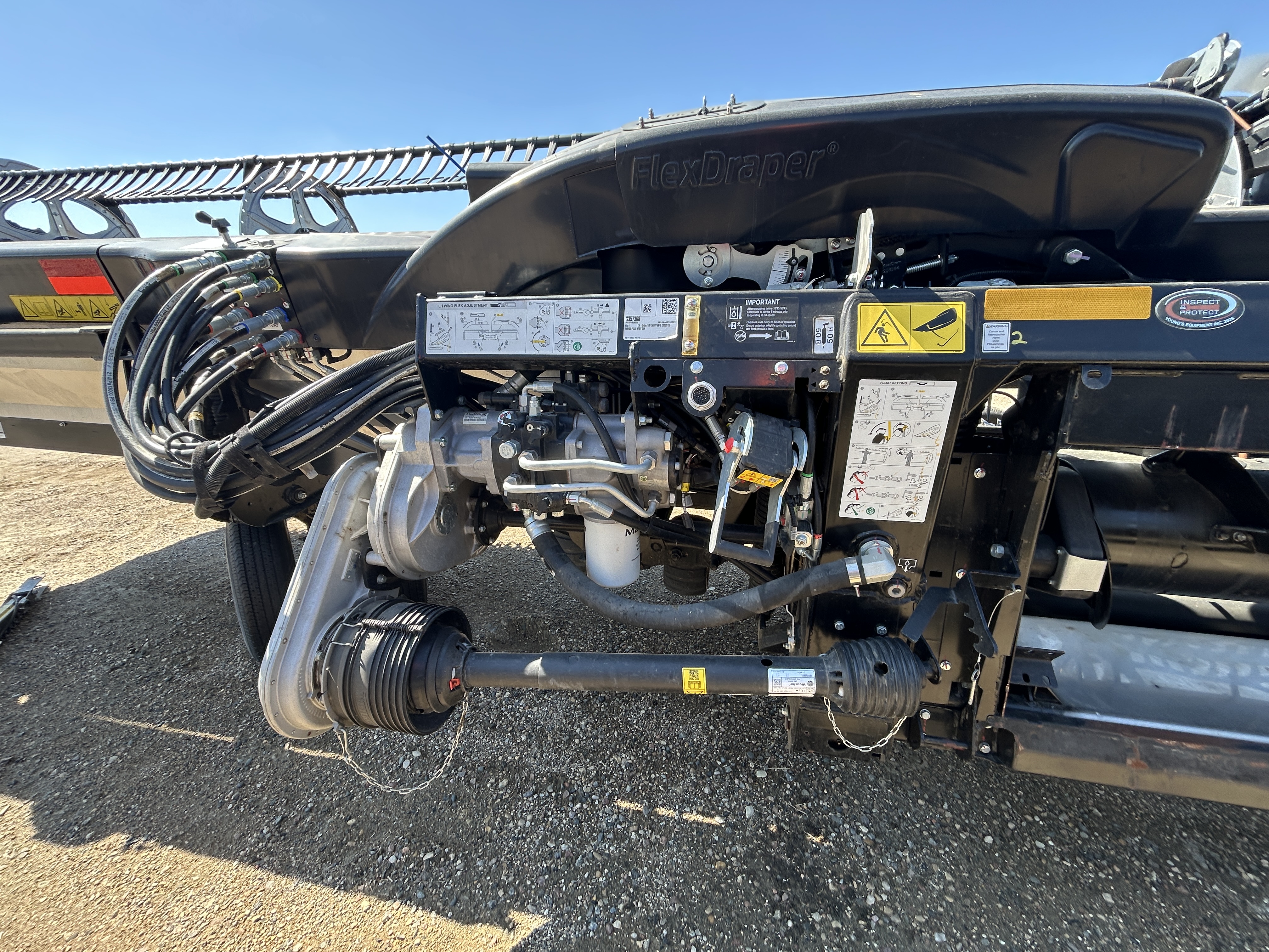 2023 MacDon FD240 Header Draper Flex