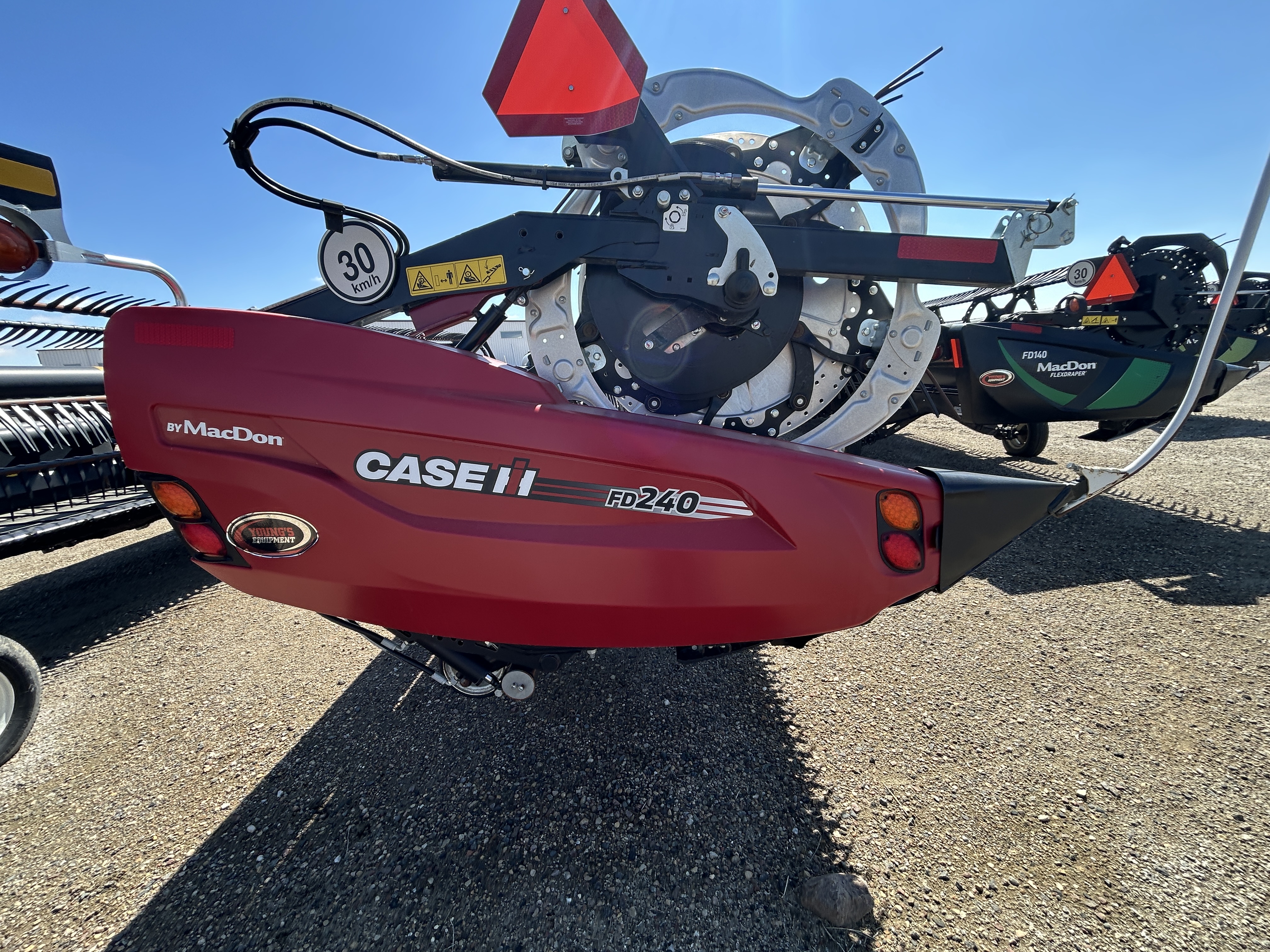 2023 MacDon FD240 Header Draper Flex