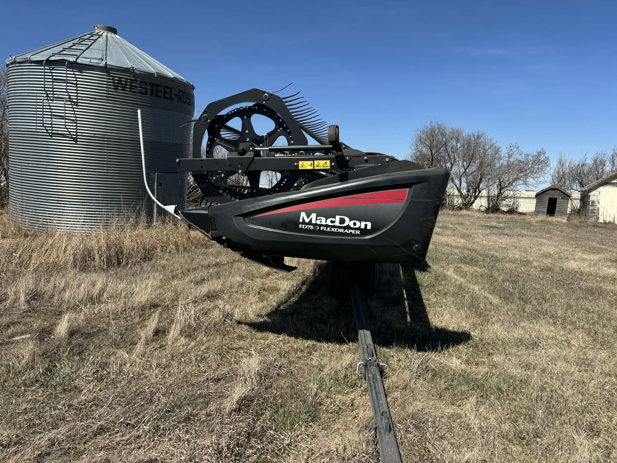 2015 MacDon FD75-45 Header Draper Flex