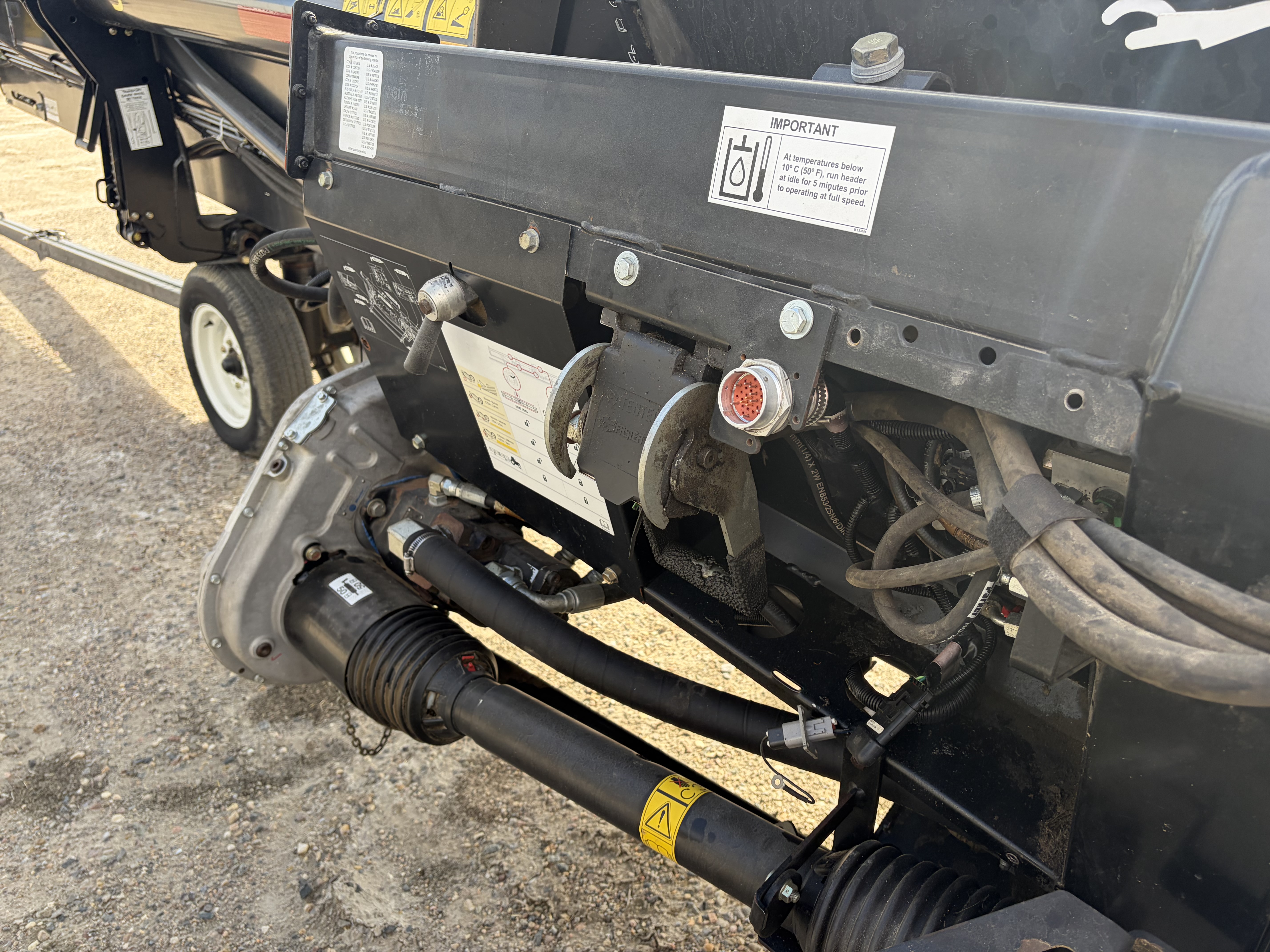 2015 MacDon FD75-45 Header Draper Flex