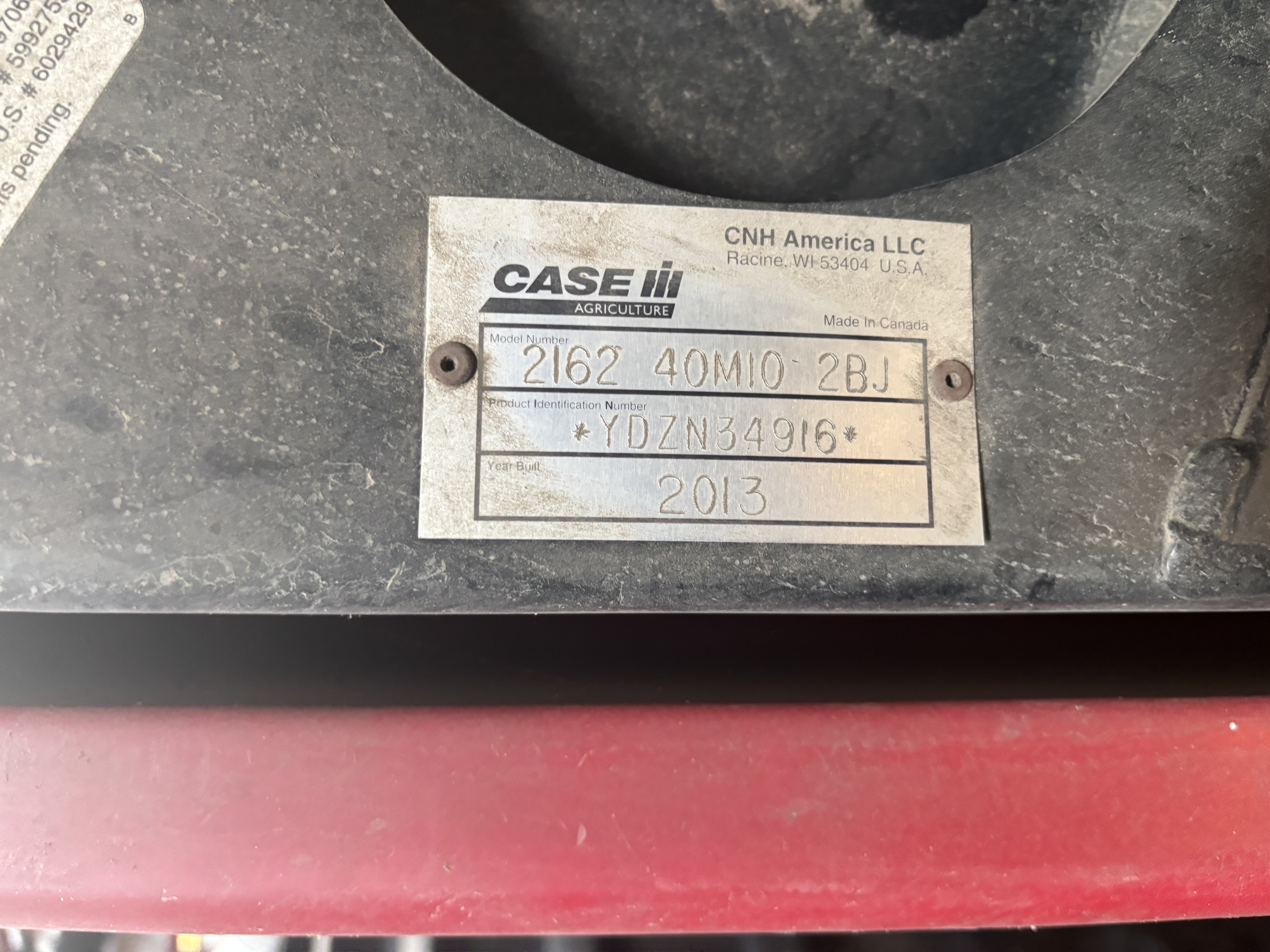 2013 Case IH 2162-40 Header Draper Flex