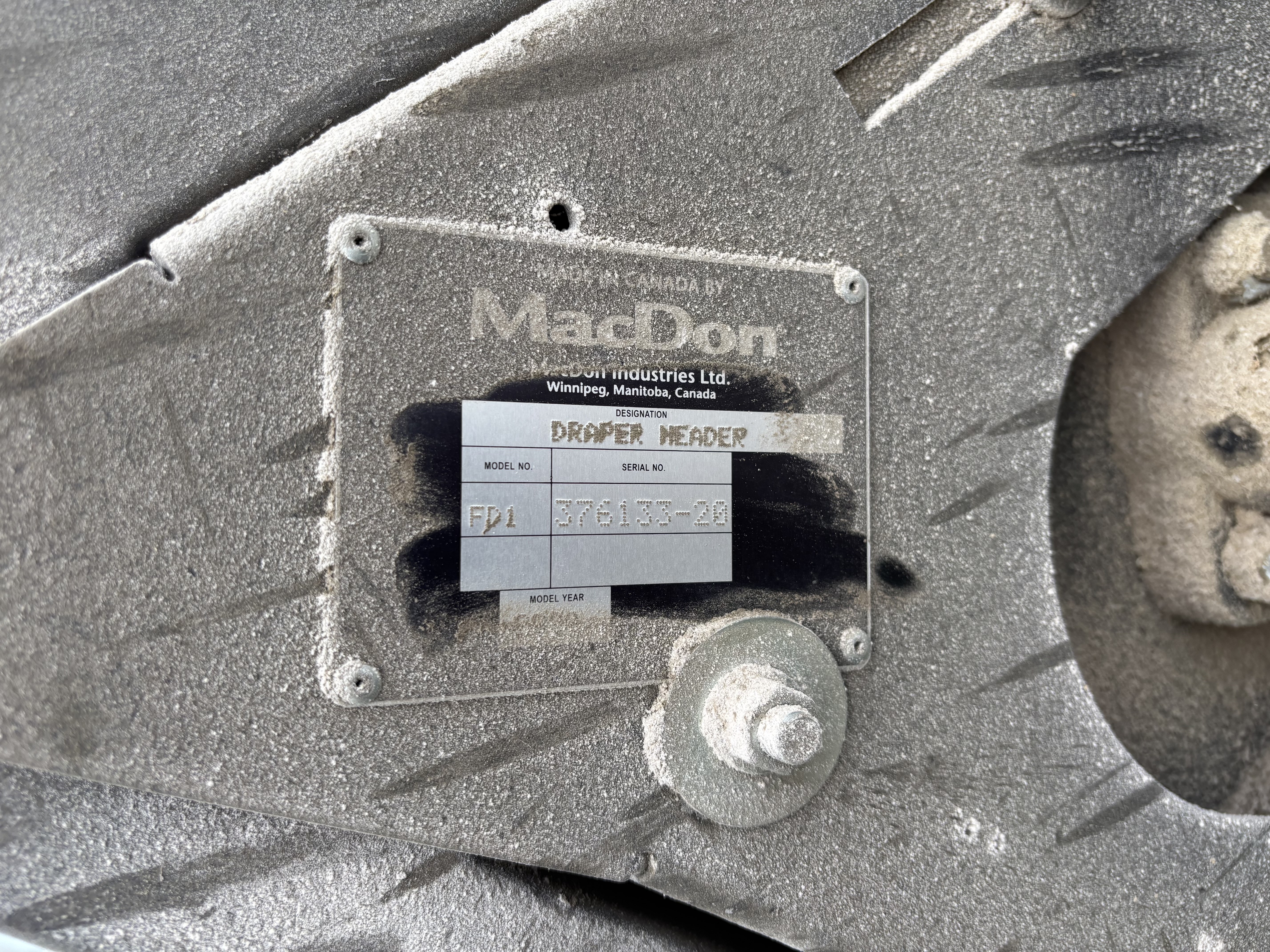 2020 MacDon FD140 Header Draper Flex