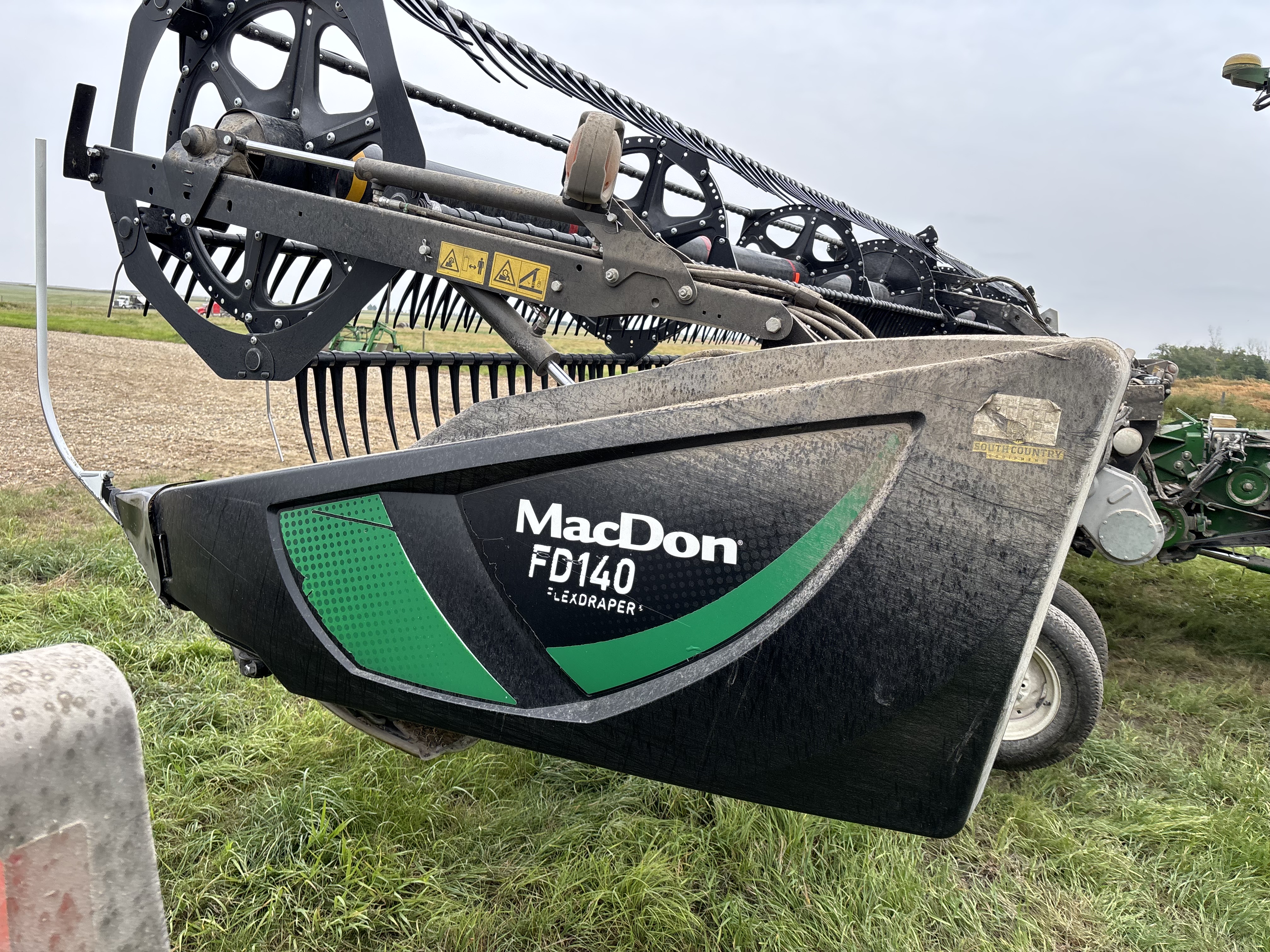 2018 MacDon FD140 Header Draper Flex