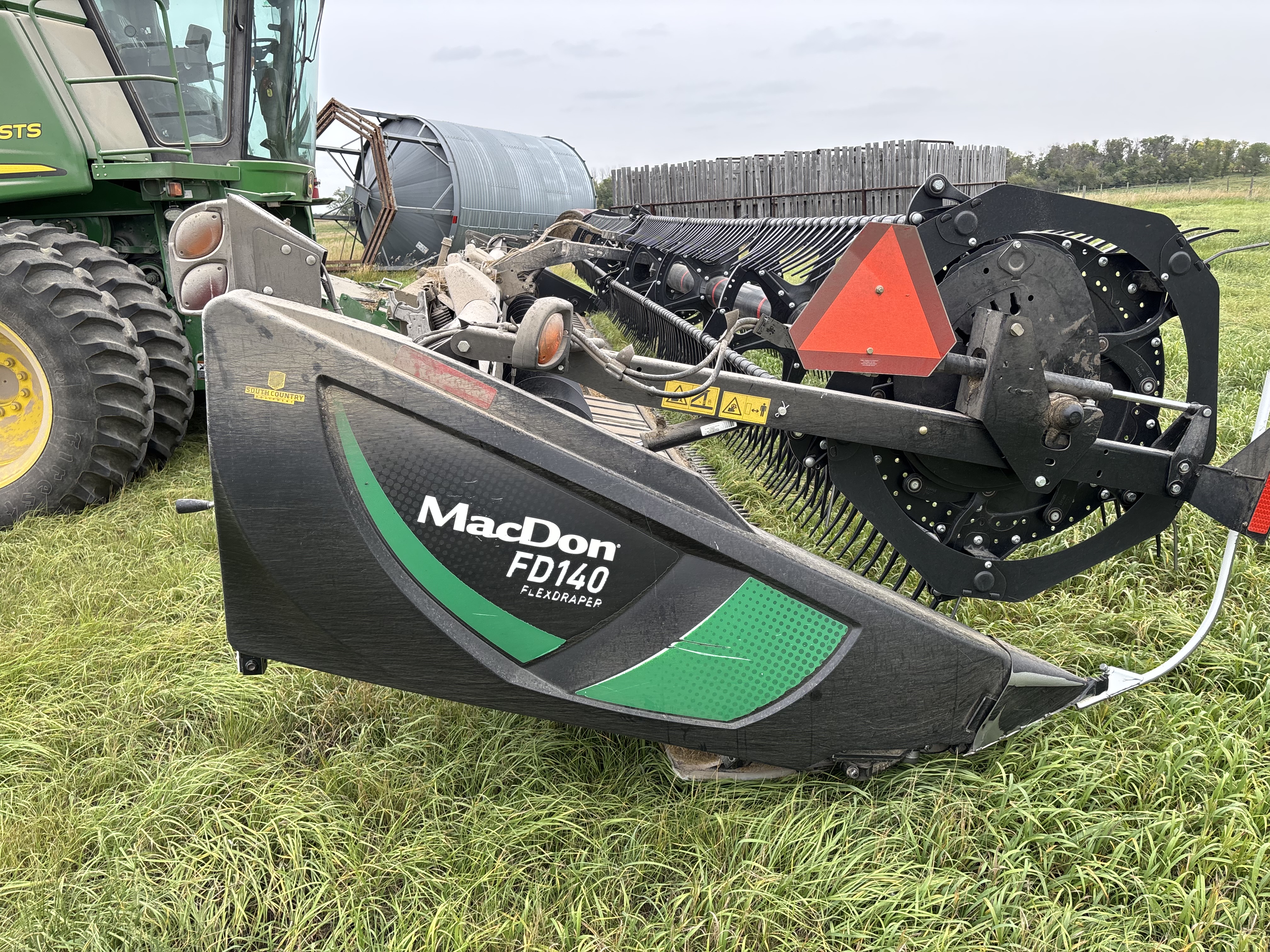 2018 MacDon FD140 Header Draper Flex