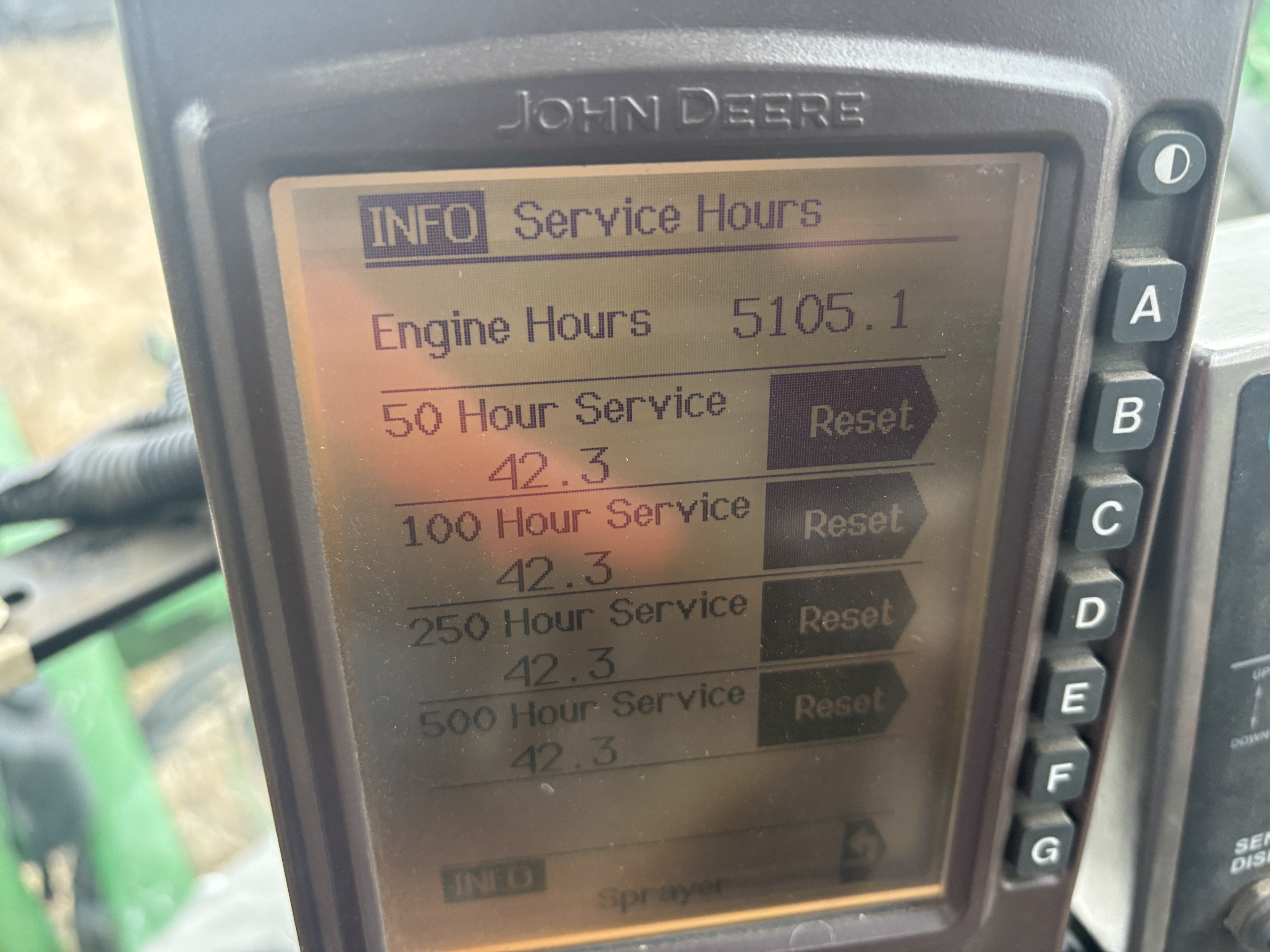 2001 John Deere 4710 Sprayer/High Clearance