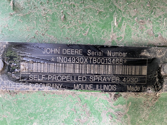 2011 John Deere 4930 Sprayer/High Clearance