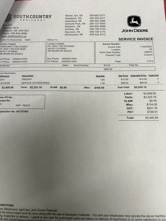 2022 John Deere 0313PC UCC2 Controller and Activation Precision Ag