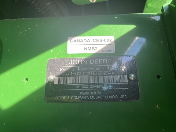 2024 John Deere X9 1100 Combine