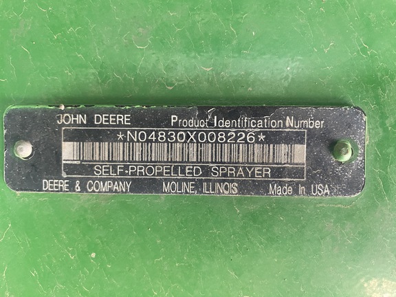 2009 John Deere 4830 Sprayer/High Clearance