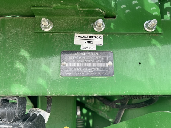 2022 John Deere S780 Combine