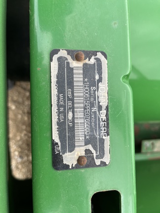 2014 John Deere 615P Header Combine