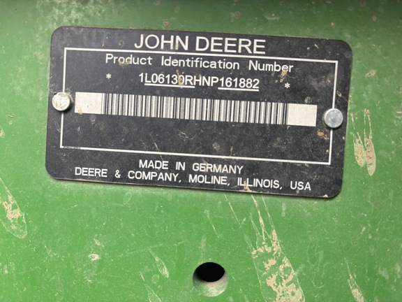 2022 John Deere 6R 130 Tractor