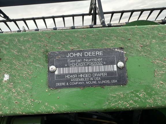 2023 John Deere HD45R Header Combine