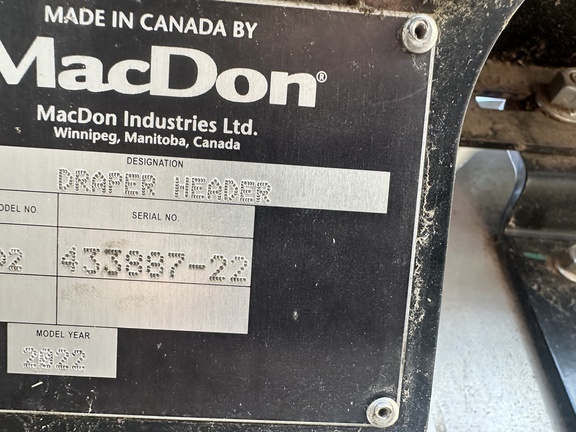 2022 MacDon FD245 Header Combine