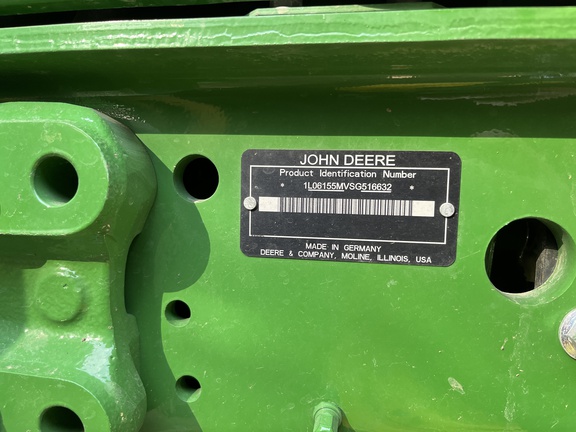 2025 John Deere 6M 155 Tractor