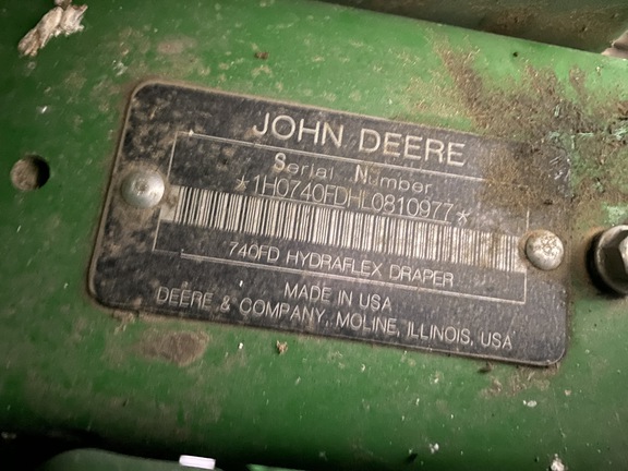 2020 John Deere 740FD Header Combine
