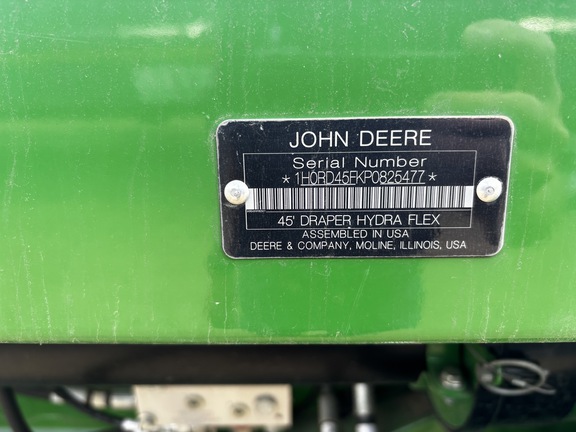 2023 John Deere RD45F Header Combine