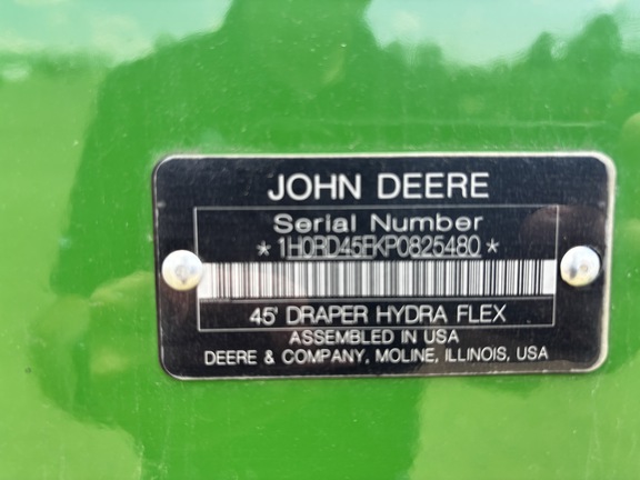 2023 John Deere RD45F Header Combine