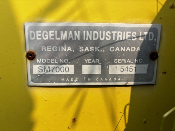 2009 Degelman SM7000 Harrow Heavy