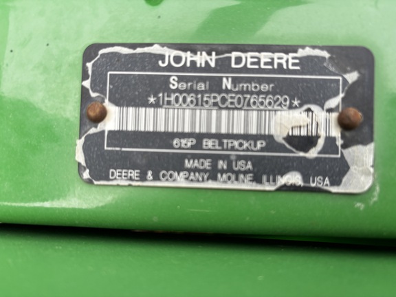2014 John Deere 615P Header Combine