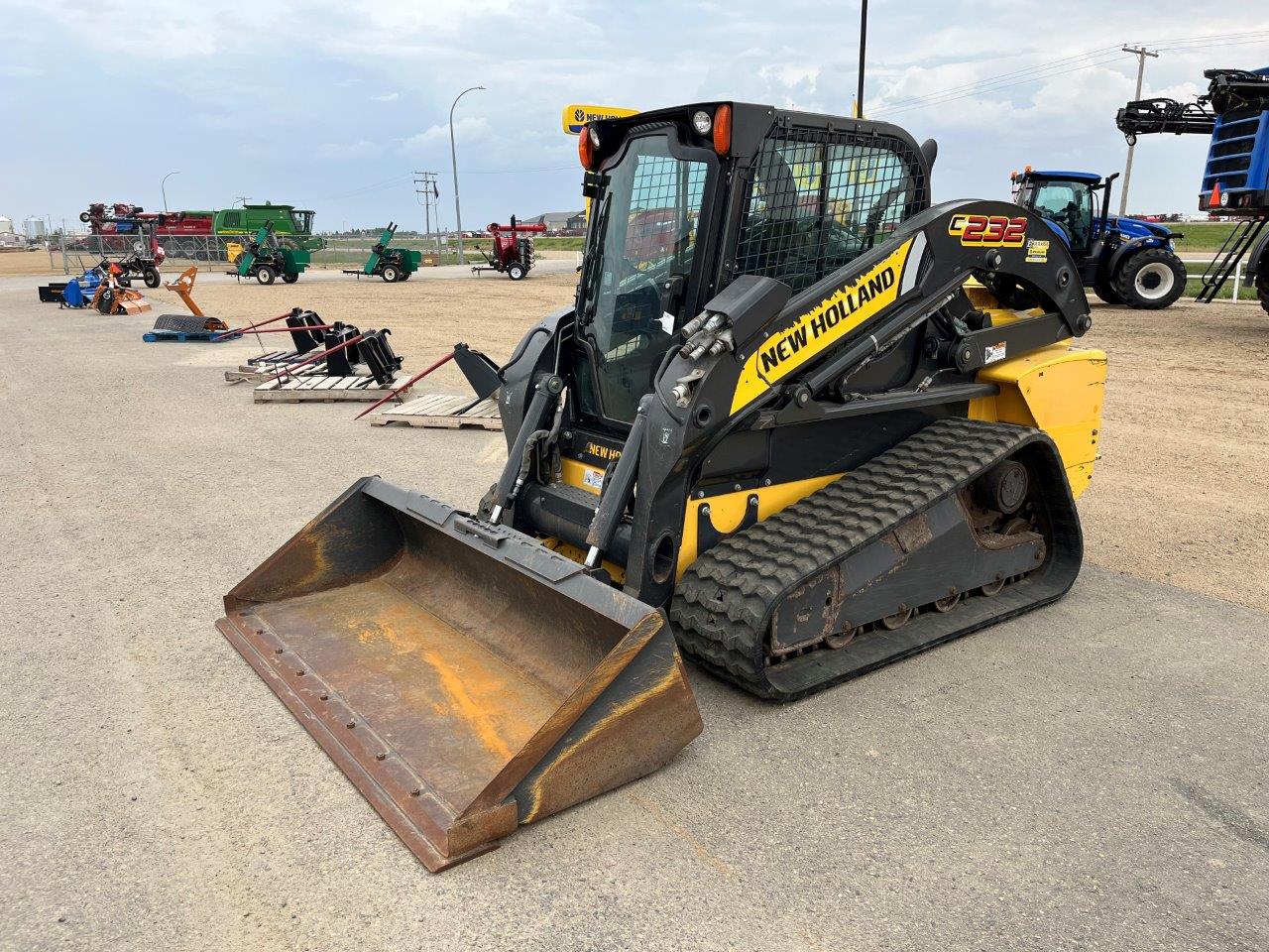 2012 New Holland C232 Compact Track Loader