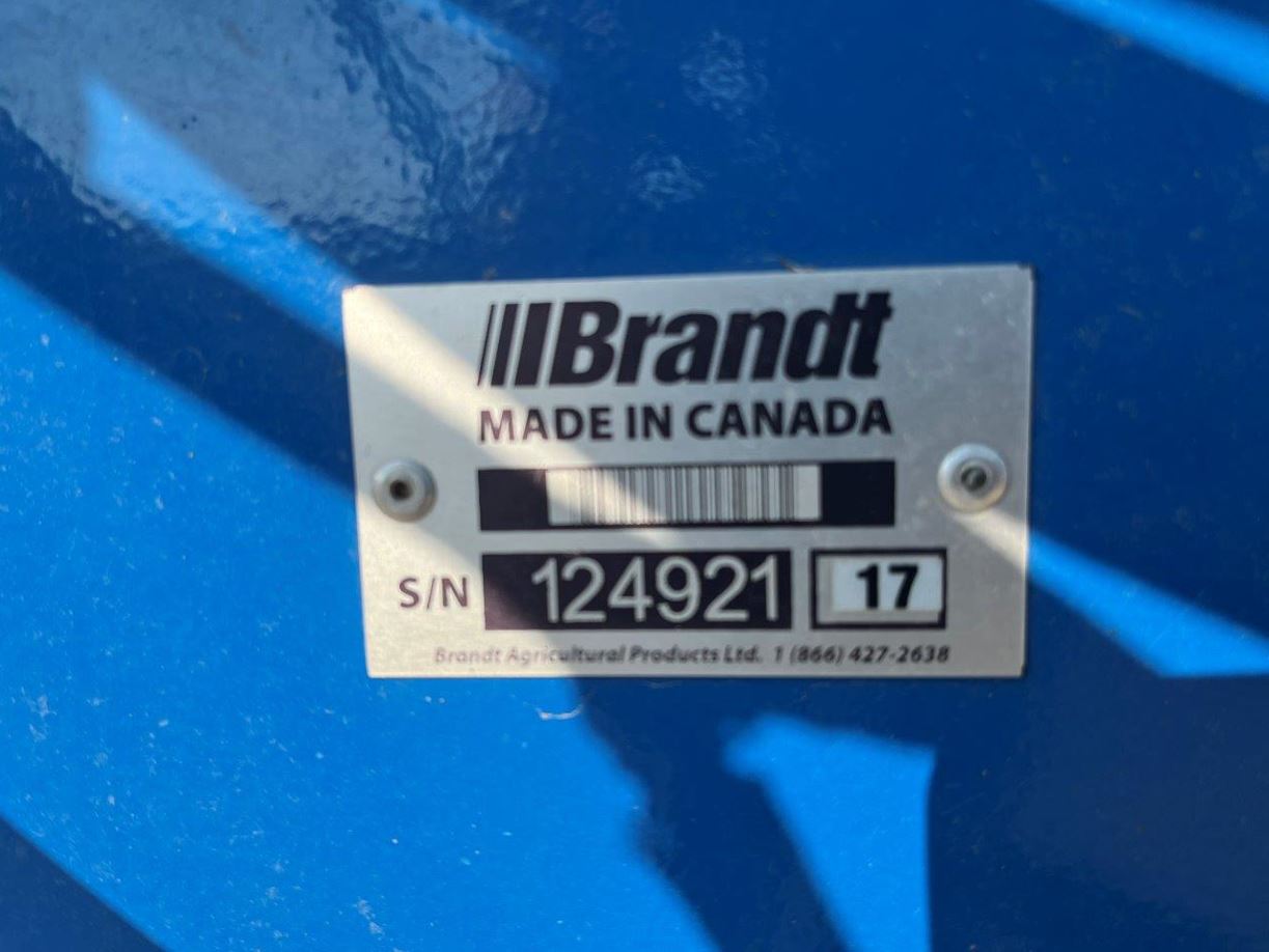 2017 Brandt 16125HP Grain Auger