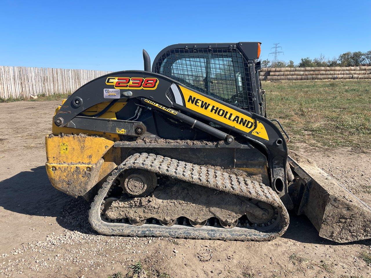 2017 New Holland C238 Compact Track Loader