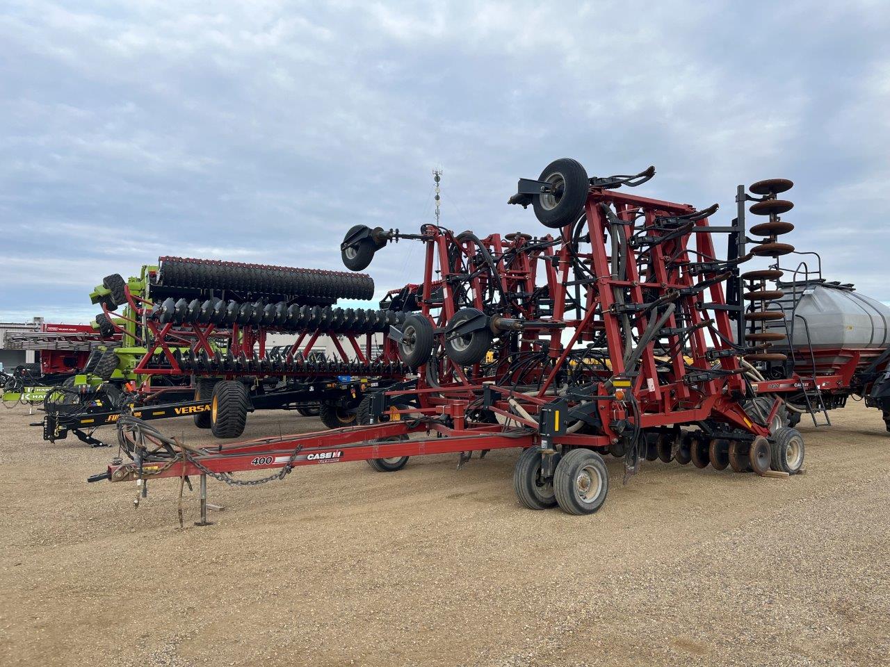 2010 Case IH Flex Hoe 400 48'12" w/ 3430 TBH Air Drill