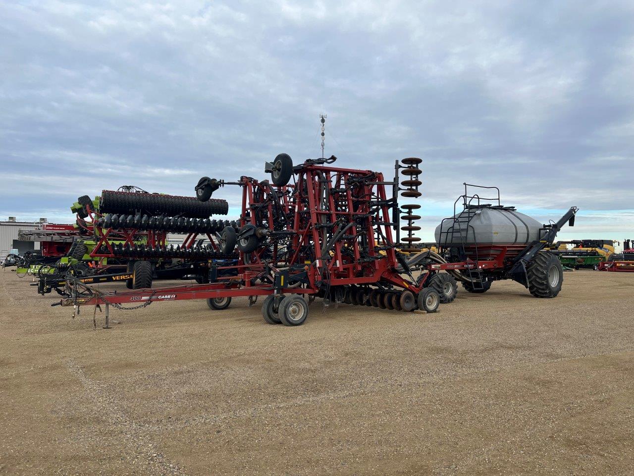 2010 Case IH Flex Hoe 400 48'12" w/ 3430 TBH Air Drill