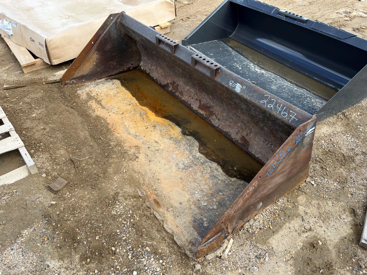 Bobcat 80" HD C/I 6726344 S/S Bucket