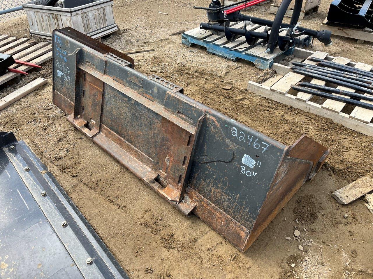 Bobcat 80" HD C/I 6726344 S/S Bucket