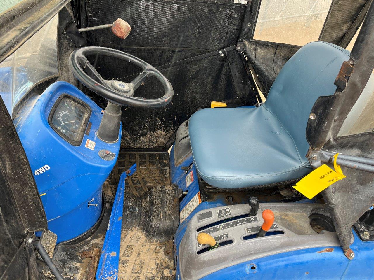 2008 New Holland T1030 w/ Buhler Allied 5010 Snowblower Tractor