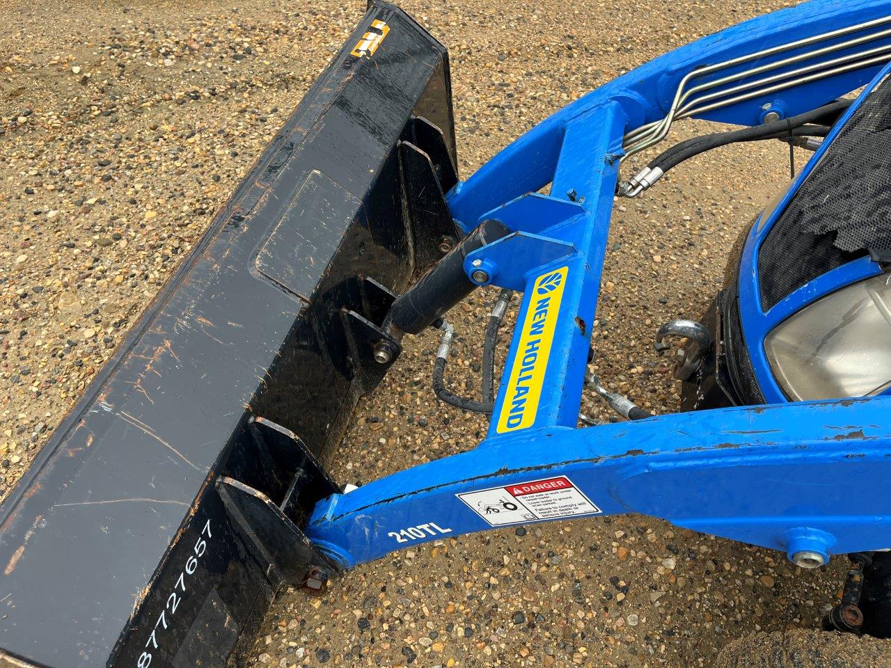 2008 New Holland T1030 w/ Buhler Allied 5010 Snowblower Tractor