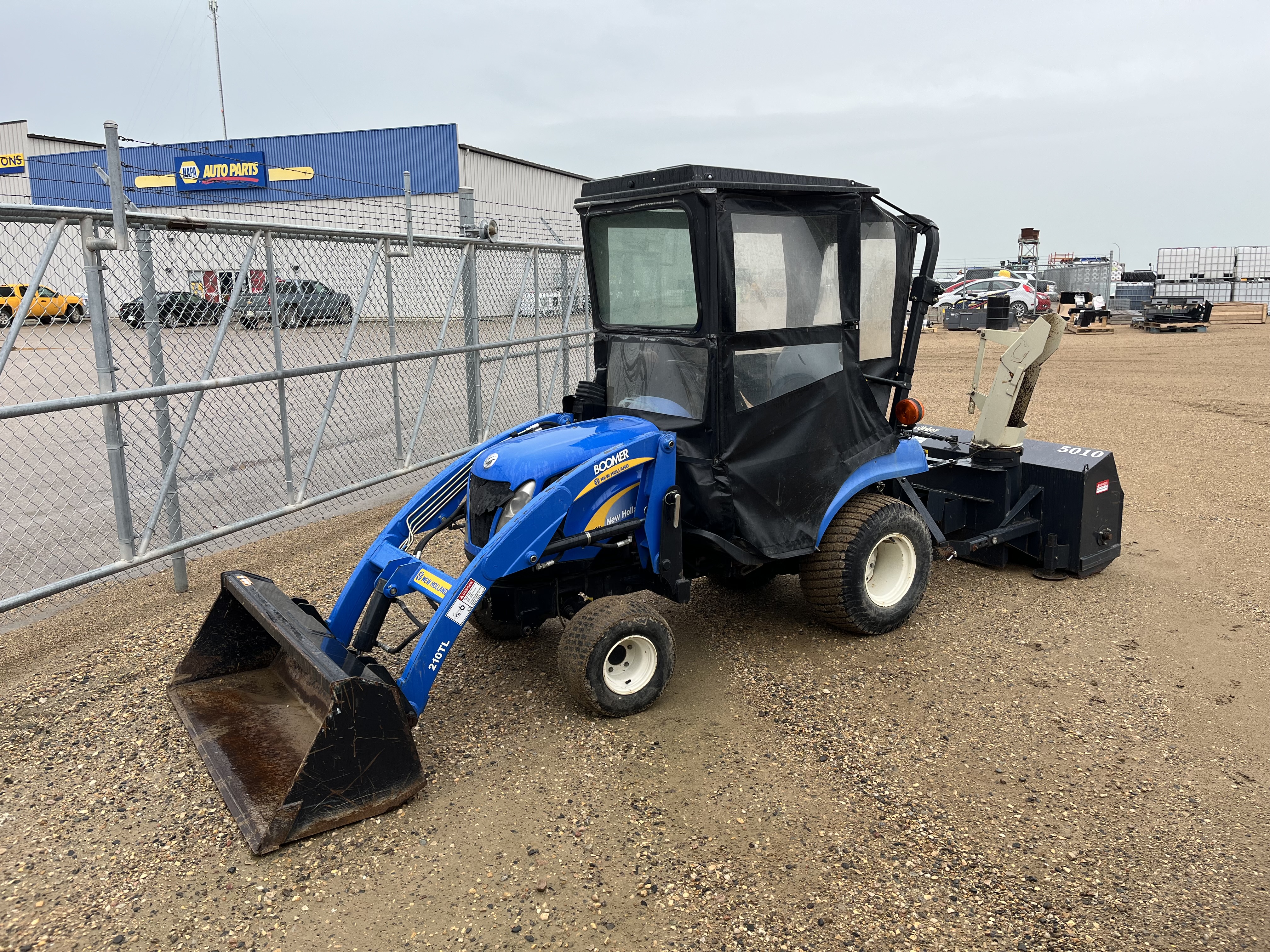 2008 New Holland T1030 w/ Buhler Allied 5010 Snowblower Tractor