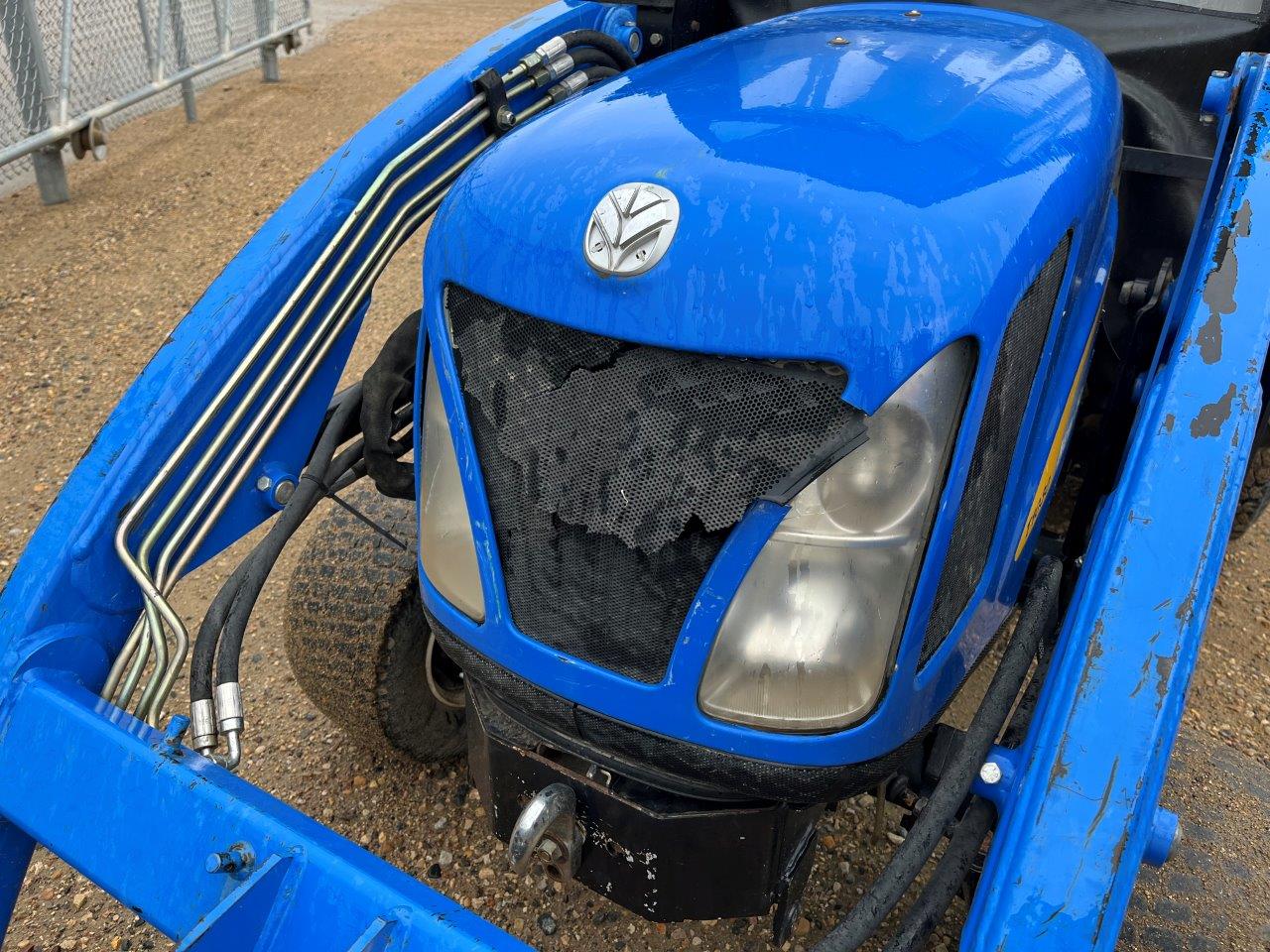 2008 New Holland T1030 w/ Buhler Allied 5010 Snowblower Tractor
