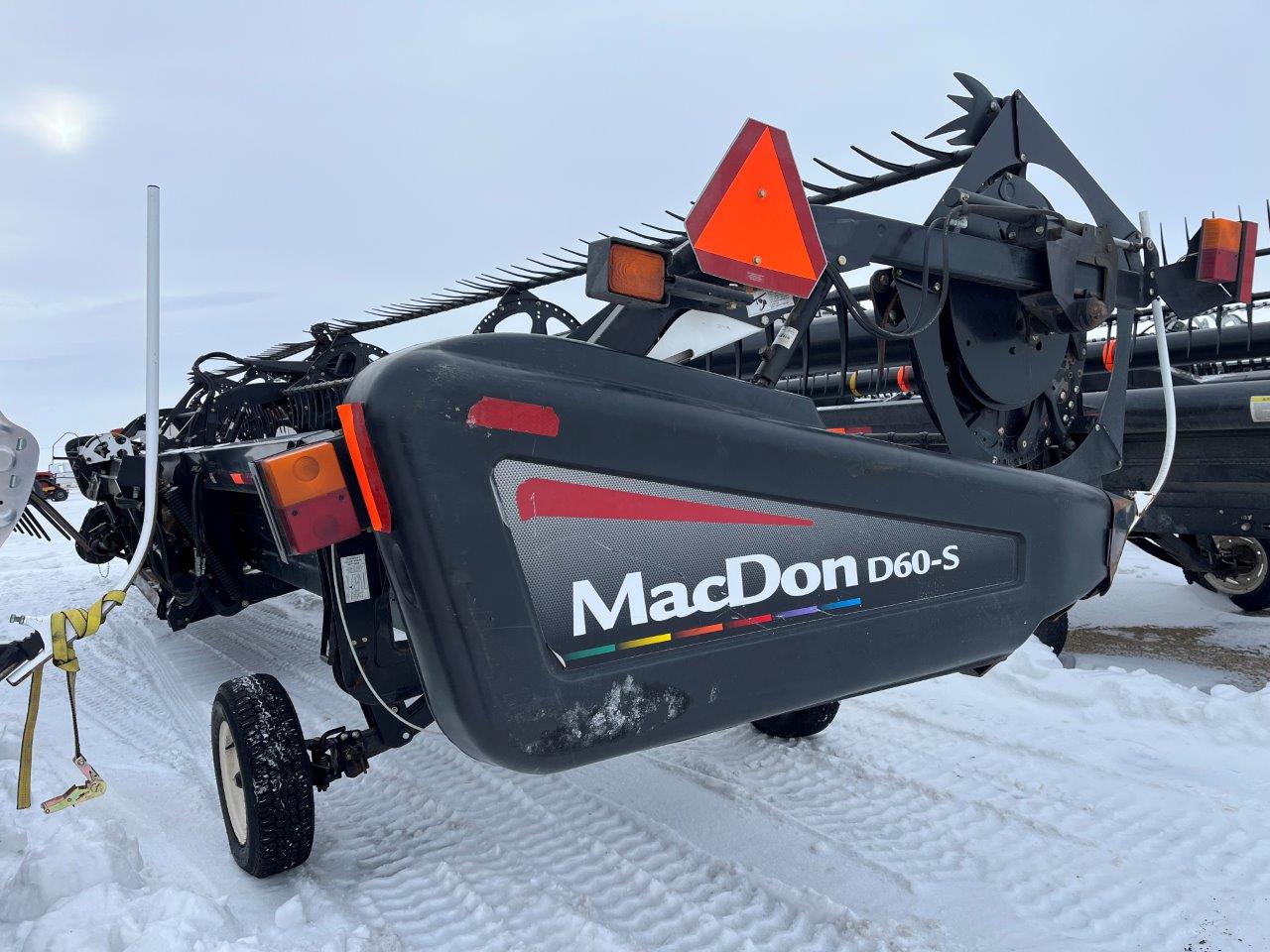 2009 MacDon D60-40 SK CNH-6 Header Draper